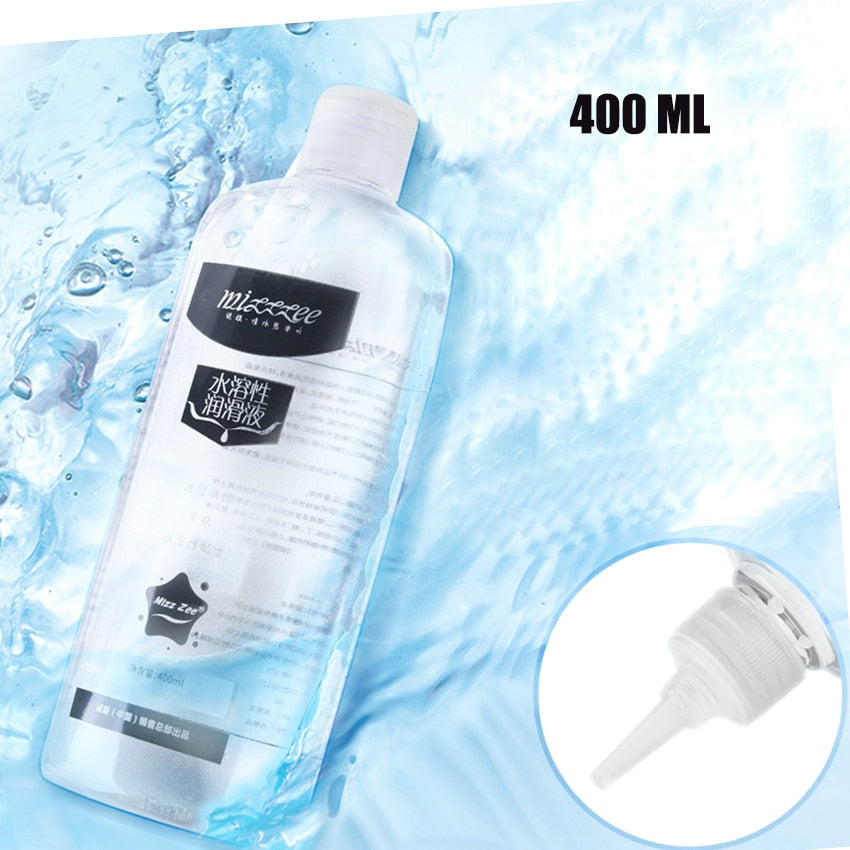 Sex lubricant 400 ml For Oral Sexo Easy To Clean Water base For Sexual Gay Lubricants Sex toys Oral Vagina Anal Sex Adults Doll+ - Pleasure Bar