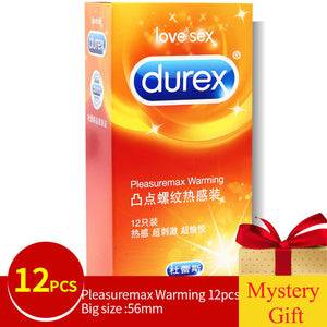 Genuine Durex Condoms Magibox Sensation Amazing Value Penis Cock Sleeve Natural Latex Extra Lubricated Condoms Sex Toy for Men - Pleasure Bar