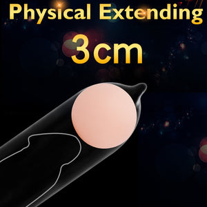 2pcs Beads Condoms Sex Toys for Men Penis Enlarger Reusable Ball Penis Extender Delay Ejaculation Contraception Cock Rings - Pleasure Bar