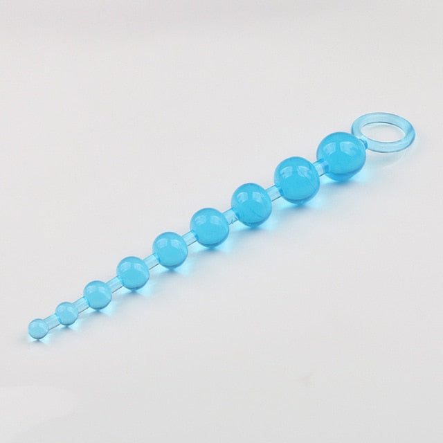 Soft Silicone Anal Balls Butt Plug Anal Sex Toys for Adults Small Anal Beads Sex Products For Beginners Products Sex Toys - Pleasure Bar