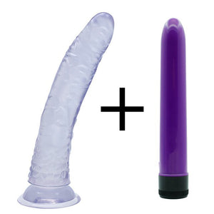 FLXUR Realistic Jelly Dildo Strong Suction Cup Male Artificial Penis Adult Sex Toy for Women Anal Plug Vagina Female Masturbator - Pleasure Bar