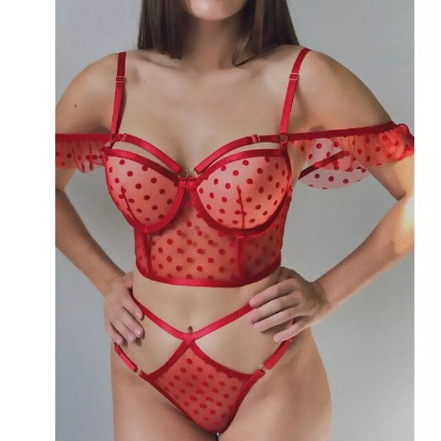 Women Sexy Hot Transparent Lace Lingerie  - Pleasure Bar