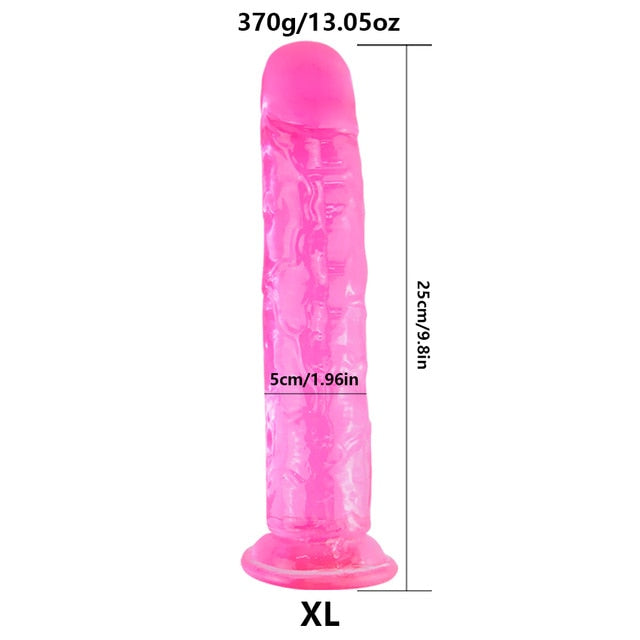 Simulation Penis Strap On Dildos With Suction Cup Erotic Cock Penis  G Spot Clitoris Anal Butt Adults Sex Toys For Woman Lesbian - Pleasure Bar