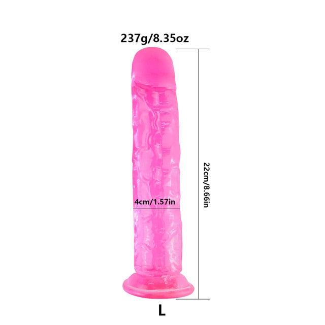 Simulation Penis Strap On Dildos With Suction Cup Erotic Cock Penis  G Spot Clitoris Anal Butt Adults Sex Toys For Woman Lesbian - Pleasure Bar