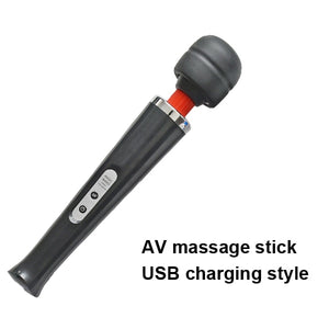 New 10 Speeds Magic Wand Massager,Big Magic Wand Massage Stick AV Vibrators Sexy Clit Vibrator Sex Toys for Women 32 * 6CM - Pleasure Bar