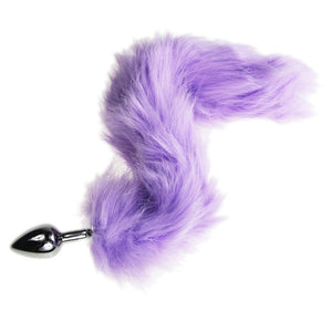 bdSM Dog Fox Tail Anal Plug sexy Toys Metal Fake Furry Butt Plug BDSM Flirt Anus Plug For Women role Games Product For Couples - Pleasure Bar