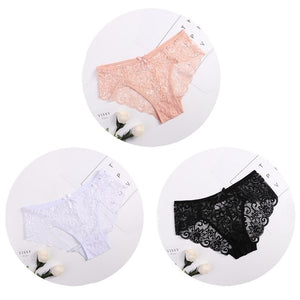 Sexy Women Lace Panties (3 pieces Pack) - Pleasure Bar