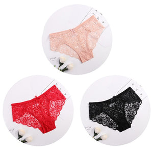 Sexy Women Lace Panties (3 pieces Pack) - Pleasure Bar