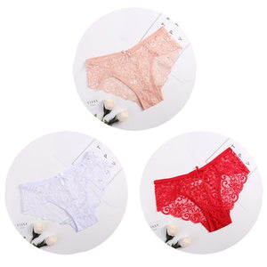 Sexy Women Lace Panties (3 pieces Pack) - Pleasure Bar