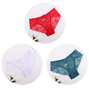 Sexy Women Lace Panties (3 pieces Pack) - Pleasure Bar