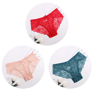 Sexy Women Lace Panties (3 pieces Pack) - Pleasure Bar