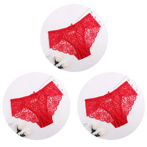 Sexy Women Lace Panties (3 pieces Pack) - Pleasure Bar