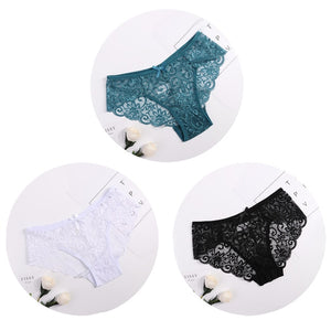 Sexy Women Lace Panties (3 pieces Pack) - Pleasure Bar