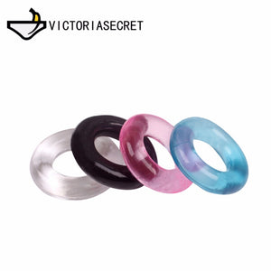 Penis Ring Reusable Bound Delay Cock Ring Sleeve Extension Condom Adult Sex Product Erotic Toys Dick Condoms For Men Dildo 1 pc - Pleasure Bar