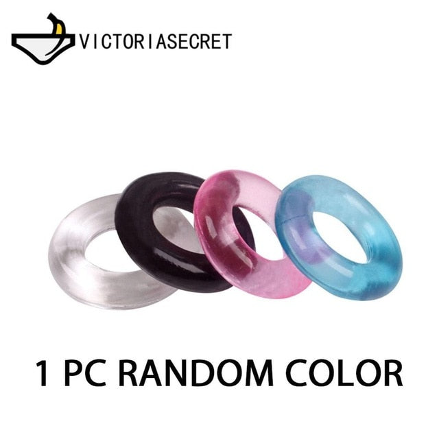 Penis Ring Reusable Bound Delay Cock Ring Sleeve Extension Condom Adult Sex Product Erotic Toys Dick Condoms For Men Dildo 1 pc - Pleasure Bar