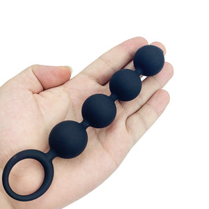 Silicone Small Anal Beads Balls Butt Plug Sex Toys For Women Anal Adult Anus Masturbation Prostate Massage Erotic Intimate Goods - Pleasure Bar