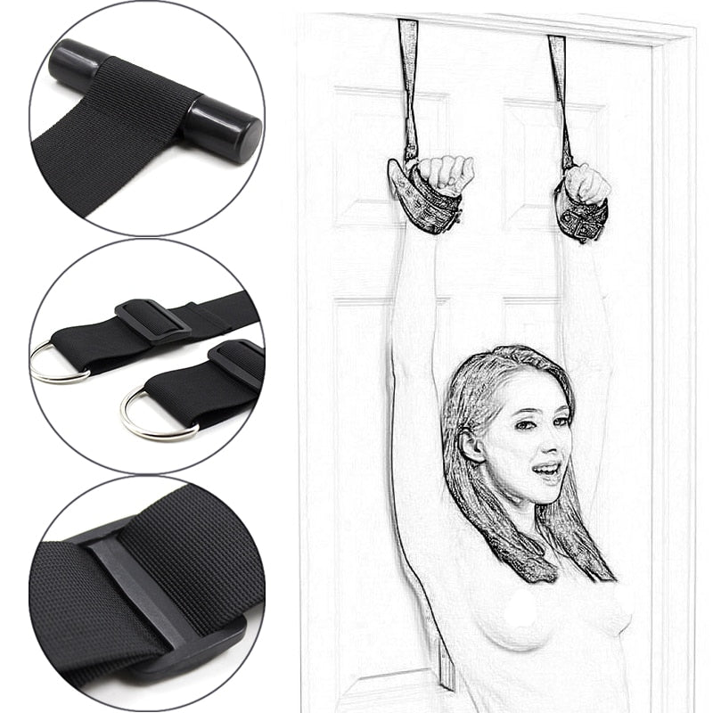 Erotic Accessories Sex Toys For Woman Couples Bondage Restraints Chastity Lock Sex Handcuffs Locks BDSM Bondage Set Adult Games - Pleasure Bar