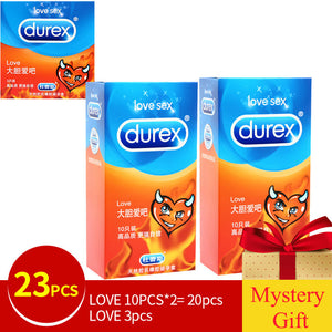 Genuine Durex Condoms Magibox Sensation Amazing Value Penis Cock Sleeve Natural Latex Extra Lubricated Condoms Sex Toy for Men - Pleasure Bar