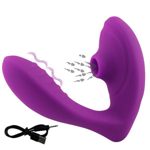 Vagina Sucking Vibrator 10 Speeds Vibrating Sucker Oral Sex Suction Clitoris Stimulator Erotic Sex Toy for Women Sexual Wellness - Pleasure Bar