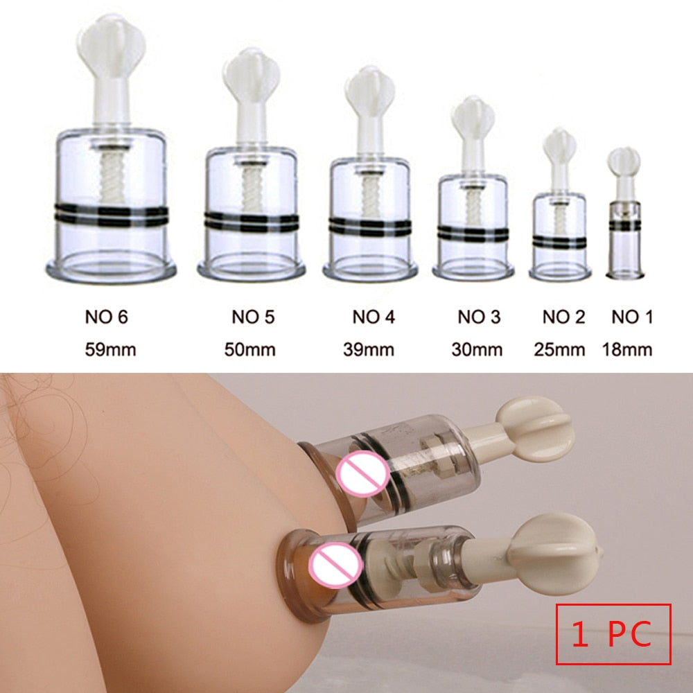 Nipple Sucker Breast Enlargement Pump bdsm bondage meme Sex Toys for Woman Clit Pump Erotic Intimate Products for Adults sexshop - Pleasure Bar