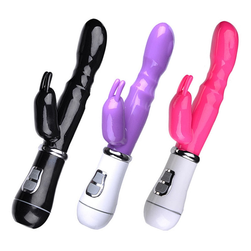 12 Modes Vagina G Spot Dildo Double Vibrator Sex Toys for Woman Adults Erotic Intimate Goods Machine Shop Vibrators for Women - Pleasure Bar