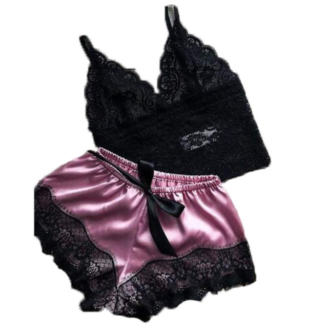 Sexy Women Underwear Silk - Both Bra and Short Sets  - Pleasure Bar