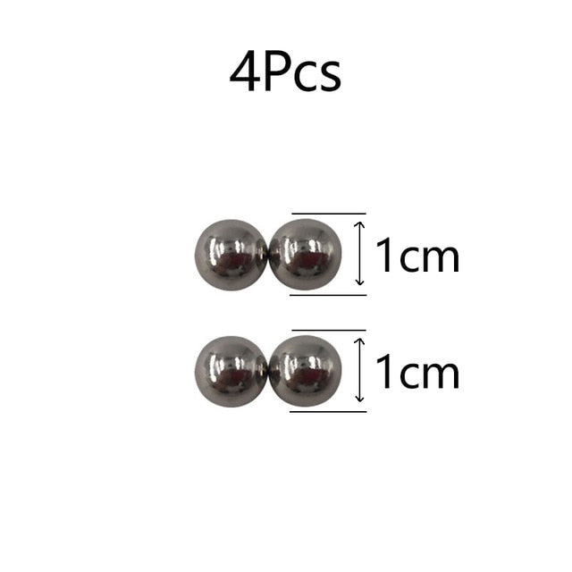 Ultra Powerful Magnetic Orbs BDSM Bondage Nipple Clamps Strong Magnetic Orbs Clitoris Erotic Sex Toys For Woman Couples Gay - Pleasure Bar