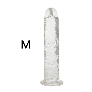 Erotic Soft Jelly Dildo Anal Butt Plug Realistic Penis Strong Suction Cup Dick Toy for Adult G-spot Orgasm Sex Toys for Woman - Pleasure Bar