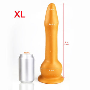 Soft Long Anal Plug Dildo Huge Butt Plug With Suction Cup Adult Erotic Sex Toys for Woman Men Prostate Massgae Big Anus Dilator - Pleasure Bar