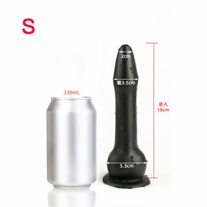 Soft Long Anal Plug Dildo Huge Butt Plug With Suction Cup Adult Erotic Sex Toys for Woman Men Prostate Massgae Big Anus Dilator - Pleasure Bar