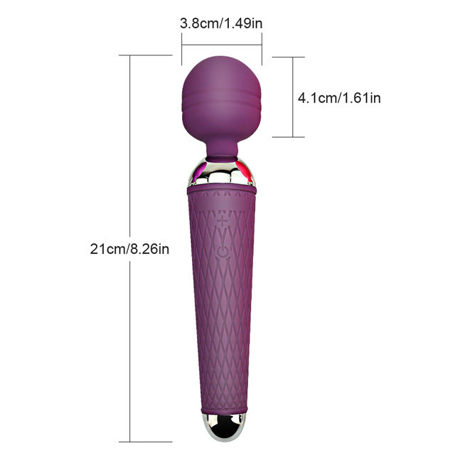 2020 Powerful AV Vibrator Magic Vagina Wand Clitoris Stimulator Vibrators Sex Toys for Women G Spot for Masturbator USB Dildo - Pleasure Bar